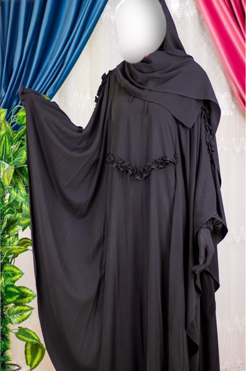 Three Pieces Abaya Set