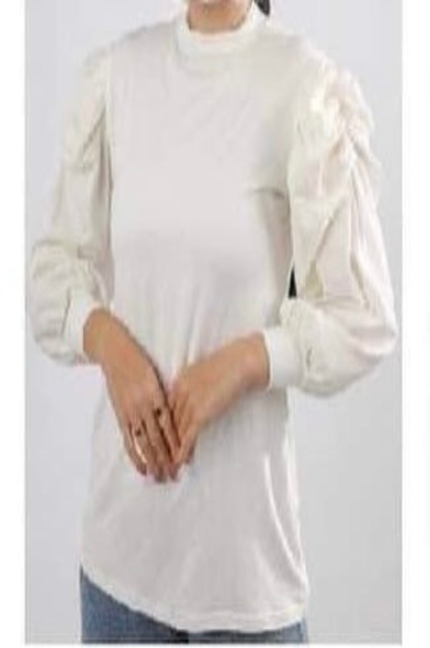 Basic Top Puffed sleeves