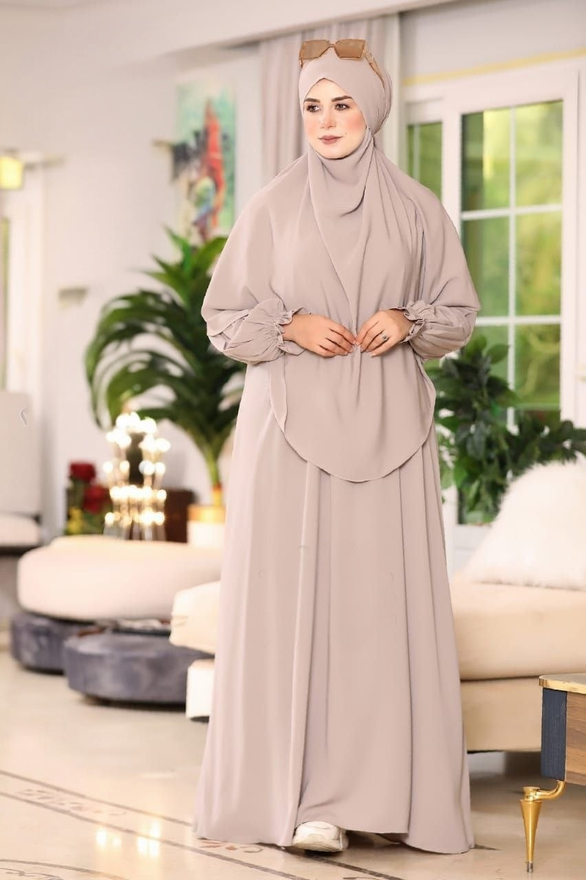 Abaya With Khimar Set