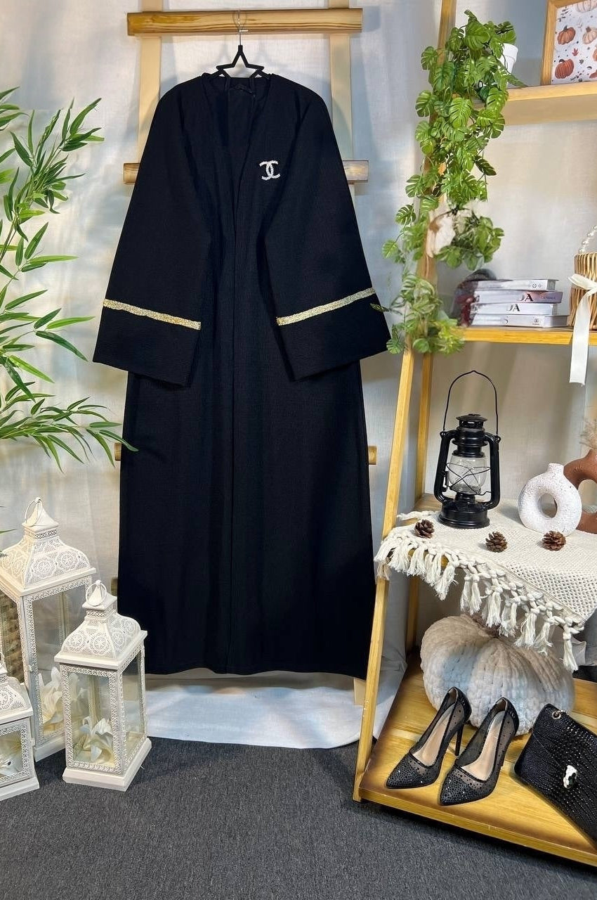 Plus Size Abaya Set(NO Brooch Pin)