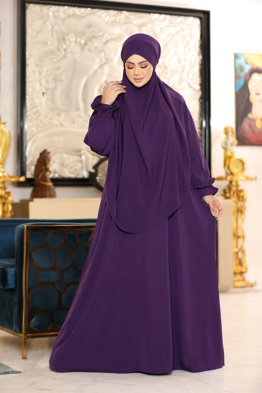 Abaya With Khimar Set