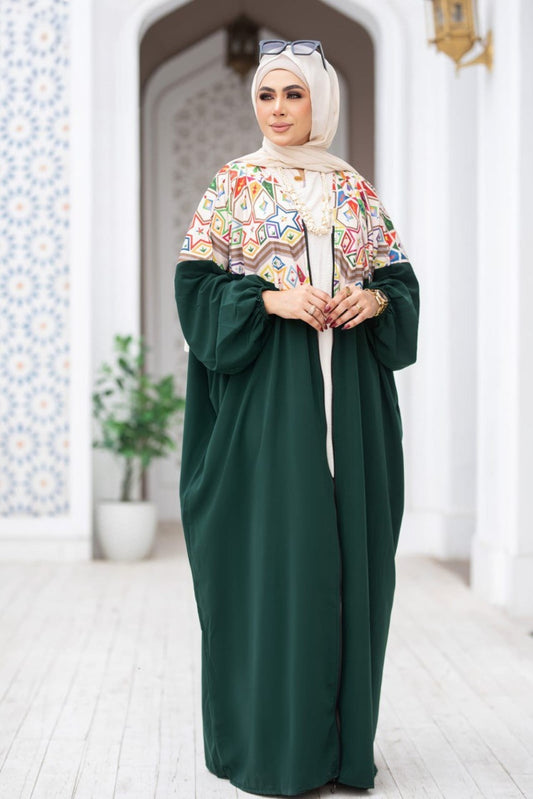 Open/Closed Abaya