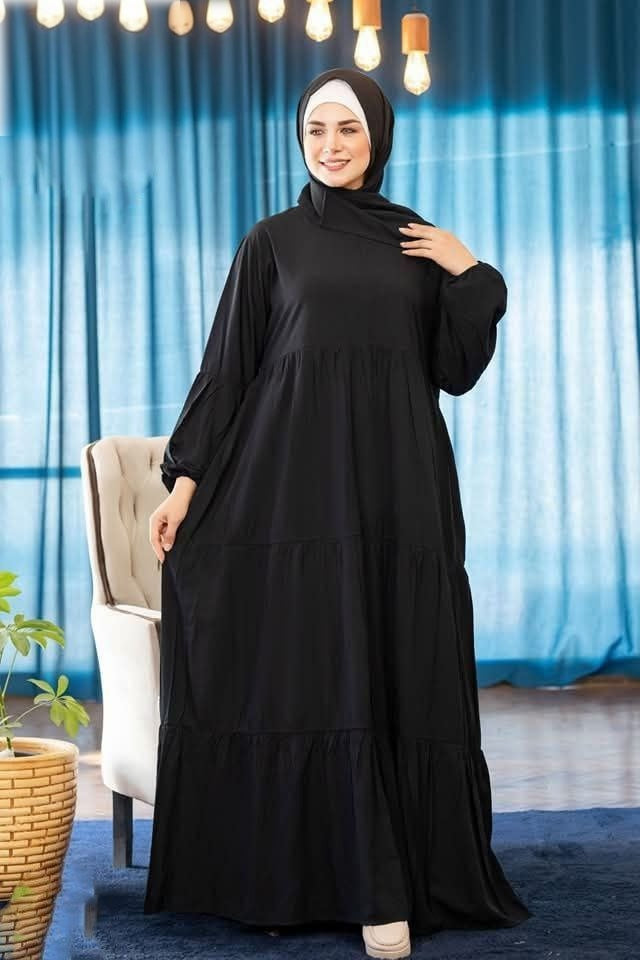 Plain Layered Prayer Dress