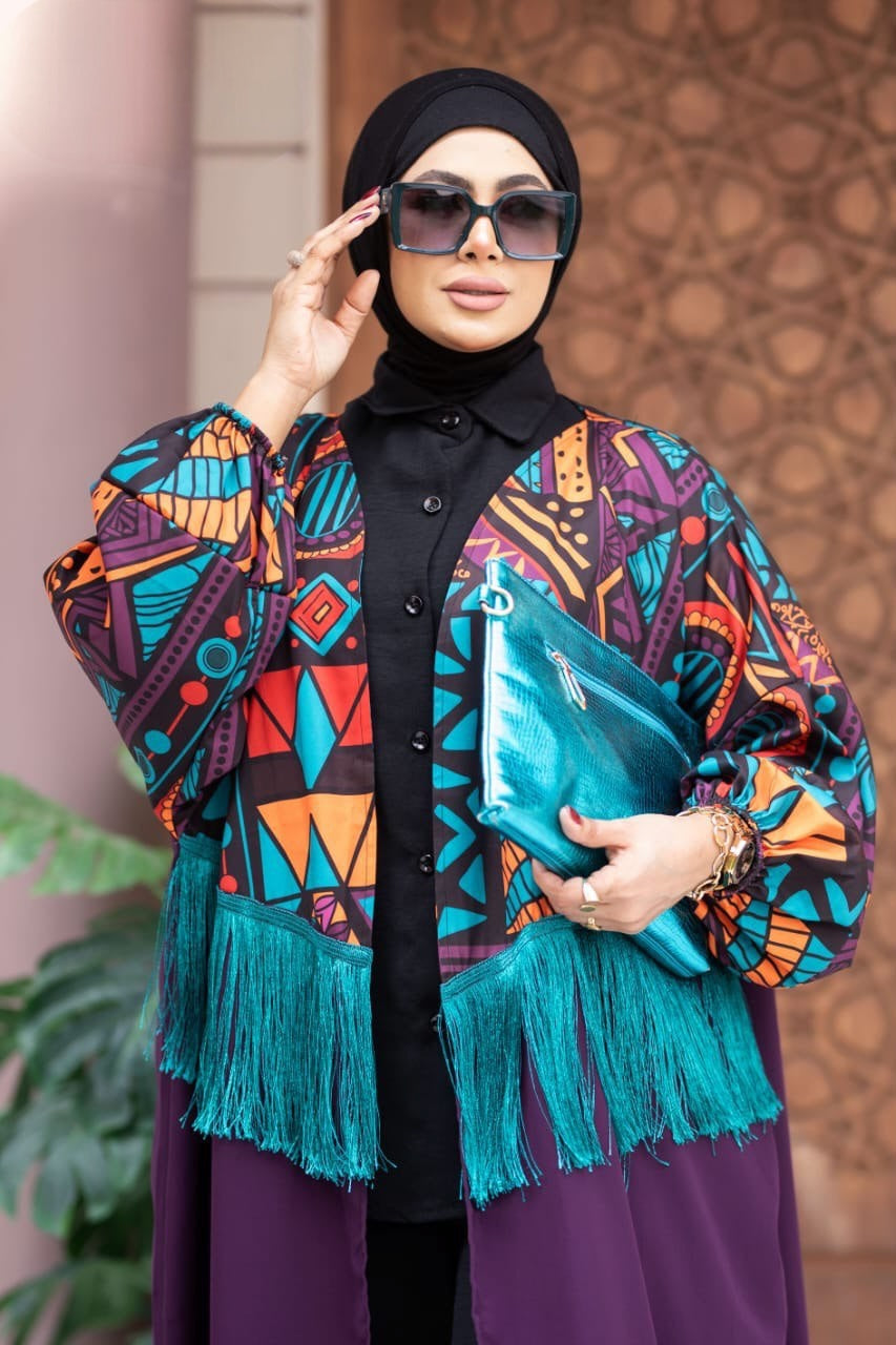 Kaftan With Fringes