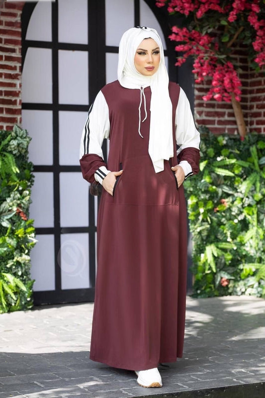 Sport Abaya With Pockets