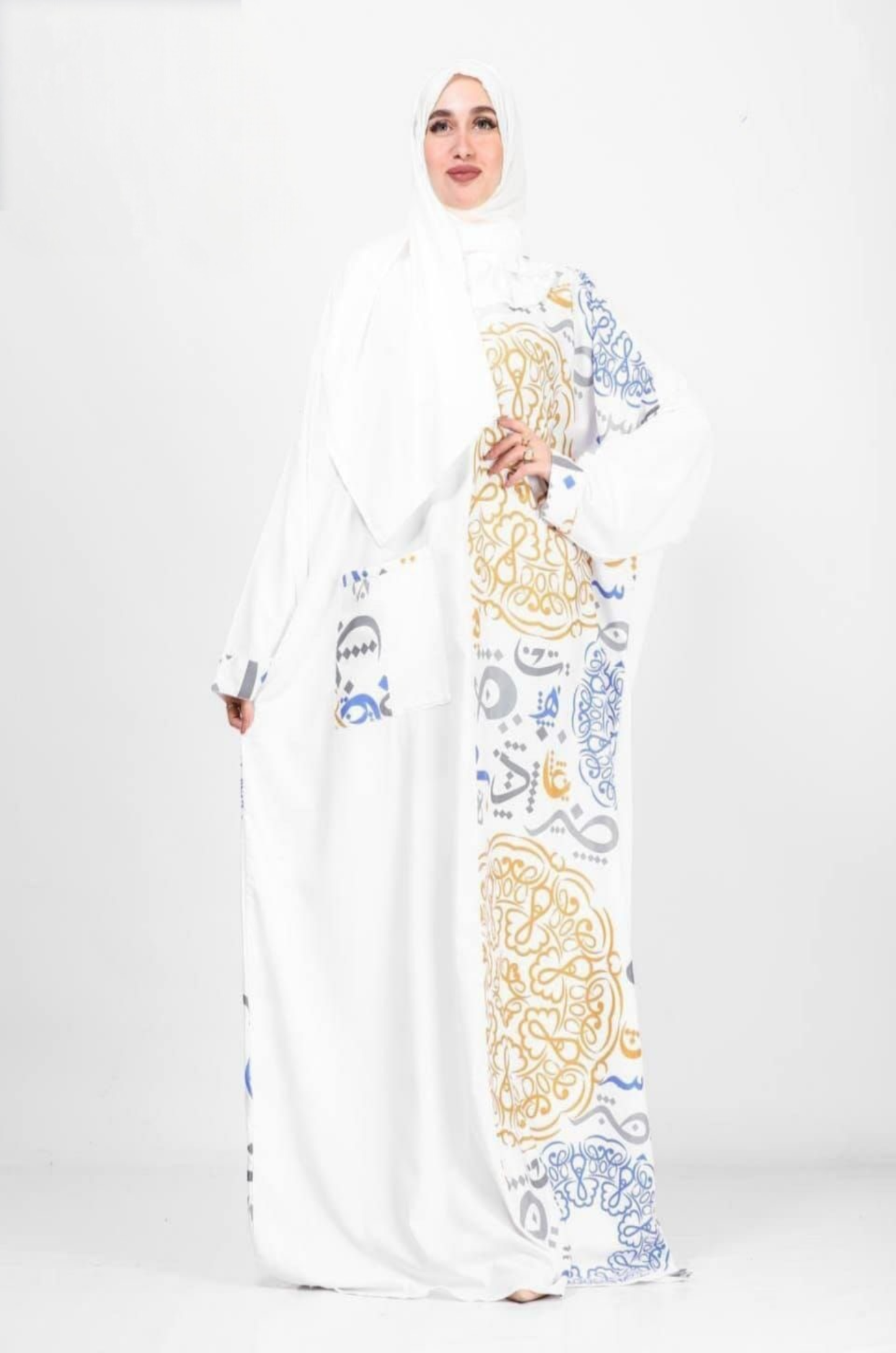 Arabic Letters Prayer Dress