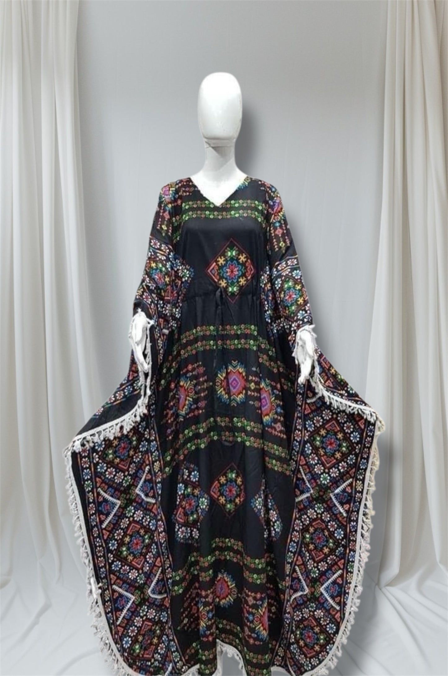 Printed Farasha Design Abaya