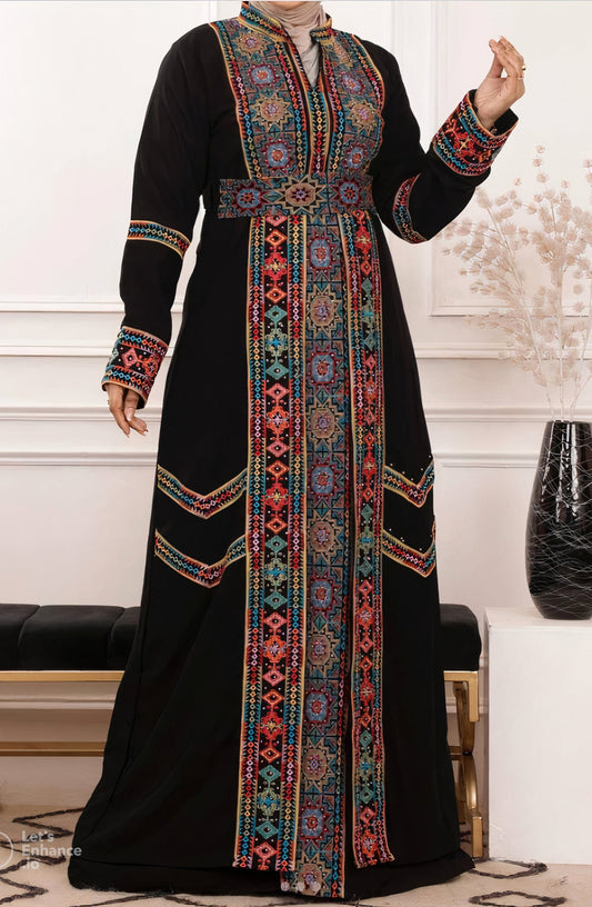 Luxury Embroidered Abaya