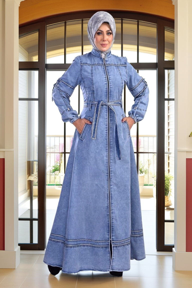 Jeans Dress With Pockets